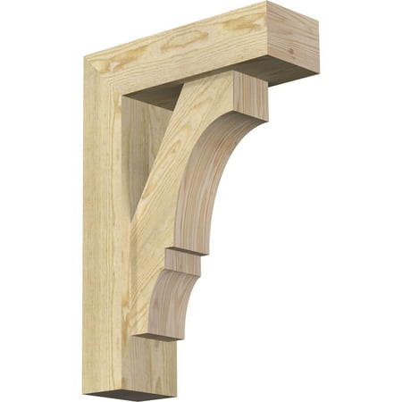 Ekena Millwork 6 W x 18 D x 26 H Balboa Block Rough Sawn Bracket w/ Offset Brace Douglas Fir
Ekena Millwork 6 W x 18 D x 26 H Balboa Block Rough Sawn Bracket w/ Offset Brace Douglas Fir