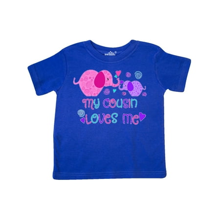 Inktastic My Cousin Loves Me- cute elephants Gift Toddler Boy or Toddler Girl T-Shirt
Inktastic My Cousin Loves Me- cute elephants Gift Toddler Boy or Toddler Girl T-Shirt