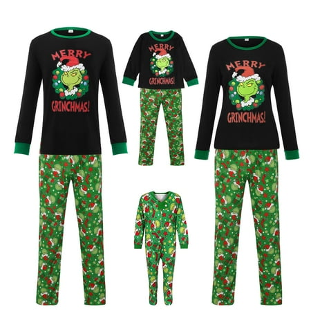 Christmas Family Pajamas Matching Sets Plus Size Kids Little Holiday Loose-Fit Fleece Footed Pajamas
Christmas Family Pajamas Matching Sets Plus Size Kids Little Holiday Loose-Fit Fleece Footed Pajamas