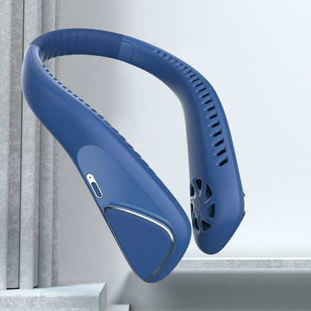 Personal Fan Gnobogi Neck Fan Portable Leafless Hanging Neck-Fan Comfortable Cooling-Neckband Electric Cooler Blue Travel Essential
Personal Fan Gnobogi Neck Fan Portable Leafless Hanging Neck-Fan Comfortable Cooling-Neckband Electric Cooler Blue Travel Essential