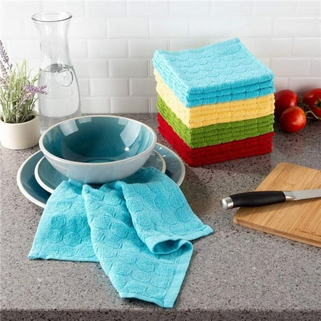 Bedford Home 69A-39307 12.5 x 12.5 in. Home Kitchen Dish Cloth Multi-Color - Set of 16
Bedford Home 69A-39307 12.5 x 12.5 in. Home Kitchen Dish Cloth Multi-Color - Set of 16