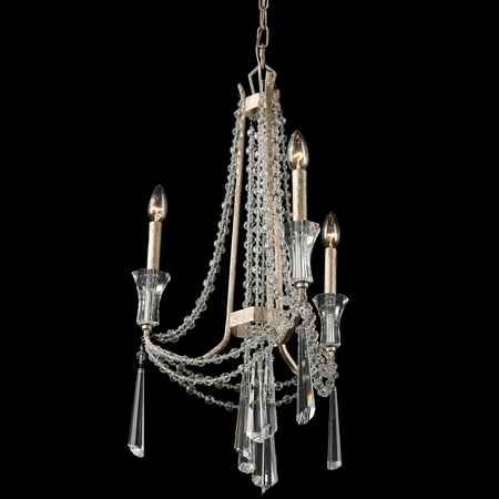 Varaluz - Barcelona - 3 Light Crystal Chandelier - Transcend Silver Finish
Varaluz - Barcelona - 3 Light Crystal Chandelier - Transcend Silver Finish
