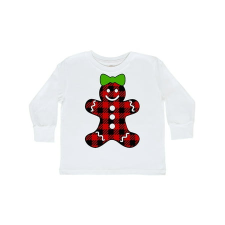 Inktastic Buffalo Plaid Gingerbread Girl with Green Bow Gift Toddler Boy or Toddler Girl Long Sleeve T-Shirt
Inktastic Buffalo Plaid Gingerbread Girl with Green Bow Gift Toddler Boy or Toddler Girl Long Sleeve T-Shirt
