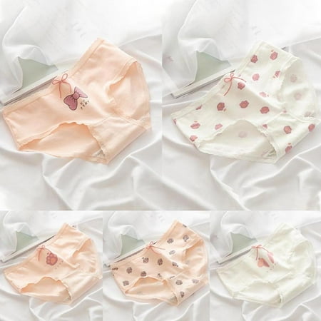 Walmklly M-XL Cotton Panties Women Comfortable Underwears Sexy Low-Rise Underpants Female Lingerie Plus Size Print Ladies Briefs
Walmklly M-XL Cotton Panties Women Comfortable Underwears Sexy Low-Rise Underpants Female Lingerie Plus Size Print Ladies Briefs