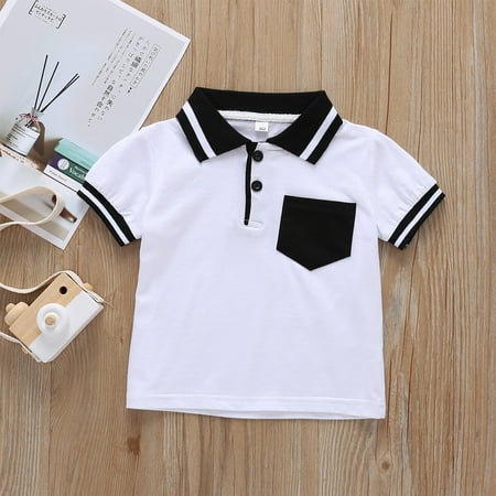 Yubatuo Toddler Baby Kids Boys Spring Gentlement Striped Pocket T-shirt Tops Baby Boy Clothes White 80
Yubatuo Toddler Baby Kids Boys Spring Gentlement Striped Pocket T-shirt Tops Baby Boy Clothes White 80