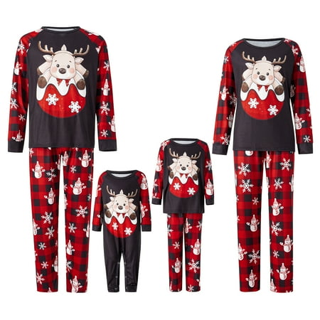 Christmas Matching Family Pajamas Set Polar Reindeer Printed Home Party Holiday Sleepwear
Christmas Matching Family Pajamas Set Polar Reindeer Printed Home Party Holiday Sleepwear