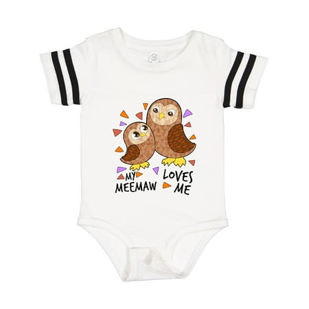 Inktastic My Meemaw Loves Me- Cute Owl Family Gift Baby Boy or Baby Girl Bodysuit
Inktastic My Meemaw Loves Me- Cute Owl Family Gift Baby Boy or Baby Girl Bodysuit