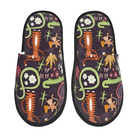 Slippers for Women Funny tiger sloth Womens Slippers Fuzzy Winter House Shoes Soft Anti-Skid Slippers Indoor and Outdoor
Slippers for Women Funny tiger sloth Womens Slippers Fuzzy Winter House Shoes Soft Anti-Skid Slippers Indoor and Outdoor