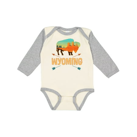 Inktastic Wyoming Vacation Buffalo Silhouette Gift Baby Boy or Baby Girl Long Sleeve Bodysuit
Inktastic Wyoming Vacation Buffalo Silhouette Gift Baby Boy or Baby Girl Long Sleeve Bodysuit