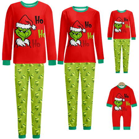Holiday Family Matching Christmas Pajamas Set Christmas Santa Monster Cartoon Print Sizes Baby-Kids-Adult-Pet 2-Piece Top and Pants Bodysuits Unisex Pajamas Sets
Holiday Family Matching Christmas Pajamas Set Christmas Santa Monster Cartoon Print Sizes Baby-Kids-Adult-Pet 2-Piece Top and Pants Bodysuits Unisex Pajamas Sets