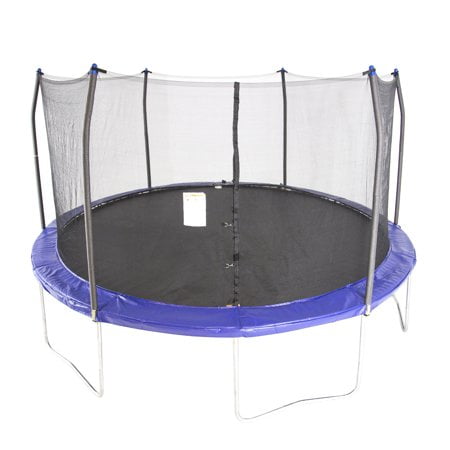 Skywalker Trampolines 15-Foot Round Trampoline, with Safety Enclosure
