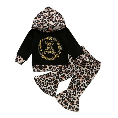 Honeeladyy Winter Newborn Infant Baby Girls Leopard Print Hoodie Tops+Bell-Bottoms Pants Set Black Sales Online
Honeeladyy Winter Newborn Infant Baby Girls Leopard Print Hoodie Tops+Bell-Bottoms Pants Set Black Sales Online