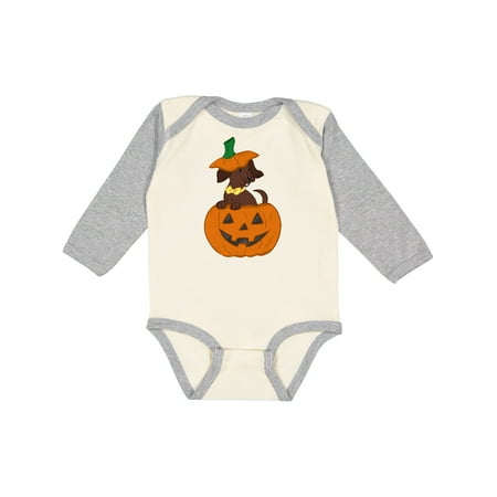 Inktastic Halloween Dachshund Pumpkin Gift Baby Boy or Baby Girl Long Sleeve Bodysuit
Inktastic Halloween Dachshund Pumpkin Gift Baby Boy or Baby Girl Long Sleeve Bodysuit