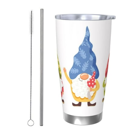 Qekee Autumn Funny Gnomes Print 20OZ Car Cup Stainless Steel Vacuum Insulated Tumbler Tumbler Cup With Lid And Straw Travel Coffee Mug-Straw Two-piece Set
Qekee Autumn Funny Gnomes Print 20OZ Car Cup Stainless Steel Vacuum Insulated Tumbler Tumbler Cup With Lid And Straw Travel Coffee Mug-Straw Two-piece Set