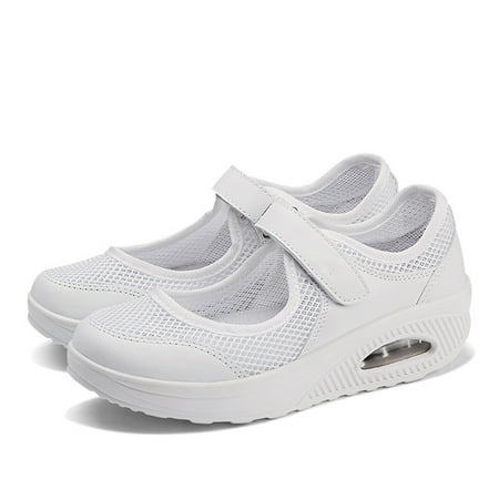 Women s Walking Shoes Hook Loop Breathable Mesh Summer Sneakers With Air Cushion for Outdoor Gym
Women s Walking Shoes Hook Loop Breathable Mesh Summer Sneakers With Air Cushion for Outdoor Gym