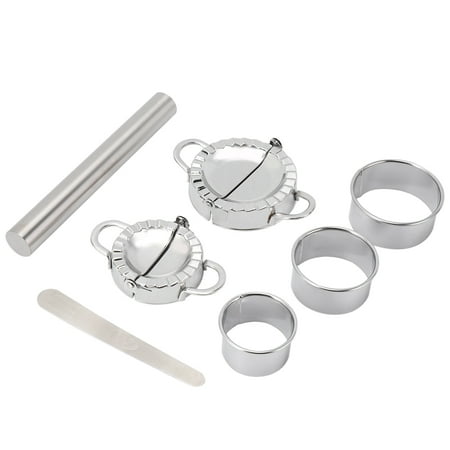 Dumplings Maker 7 Pack Stainless Steel Easy Pie Ravioli Empanadas Press Mold Pierogi Cutter Wrappers Pastry Making Tools
Dumplings Maker 7 Pack Stainless Steel Easy Pie Ravioli Empanadas Press Mold Pierogi Cutter Wrappers Pastry Making Tools