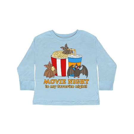 Inktastic Movie Night Is My Favorite Night Bats with Popcorn and Soda Gift Toddler Boy or Toddler Girl Long Sleeve T-Shirt
Inktastic Movie Night Is My Favorite Night Bats with Popcorn and Soda Gift Toddler Boy or Toddler Girl Long Sleeve T-Shirt