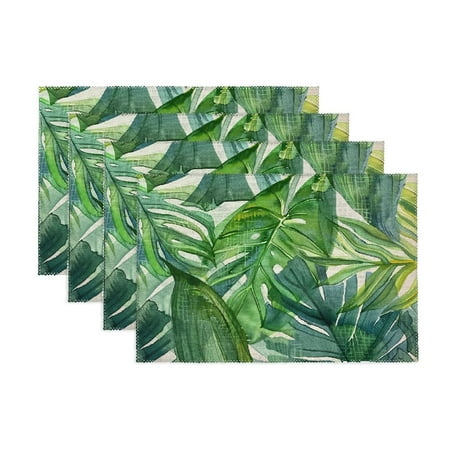 YANMS Leaves Watercolor Painting Placemats for Party Kitchen Dining Decoration Set of 4 Hard Paper Oxford Cloth Table Mats 11.8*17.7in
YANMS Leaves Watercolor Painting Placemats for Party Kitchen Dining Decoration Set of 4 Hard Paper Oxford Cloth Table Mats 11.8*17.7in