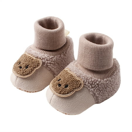KelaJuan Baby Winter Warm Booties Cute Cartoon Animal Slippers Soft Sole Anti-Slip Infant Crib Shoes
KelaJuan Baby Winter Warm Booties Cute Cartoon Animal Slippers Soft Sole Anti-Slip Infant Crib Shoes