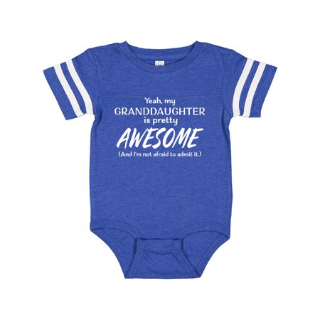 Inktastic Yeah My Granddaughter Is Pretty Awesome And I m Not Afraid To Admit It Gift Baby Boy or Baby Girl Bodysuit
Inktastic Yeah My Granddaughter Is Pretty Awesome And I m Not Afraid To Admit It Gift Baby Boy or Baby Girl Bodysuit