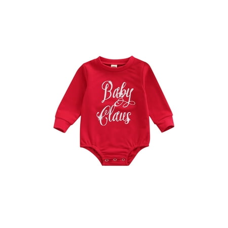 IZhansean Christmas Infant Newborn Baby Boys Girls Romper Letter Long Sleeve Jumpsuit New Year Clothes Red 18-24 Months
IZhansean Christmas Infant Newborn Baby Boys Girls Romper Letter Long Sleeve Jumpsuit New Year Clothes Red 18-24 Months