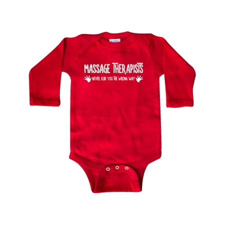 Inktastic Massage Therapists Hands Rub White Text Gift Baby Boy or Baby Girl Long Sleeve Bodysuit
Inktastic Massage Therapists Hands Rub White Text Gift Baby Boy or Baby Girl Long Sleeve Bodysuit