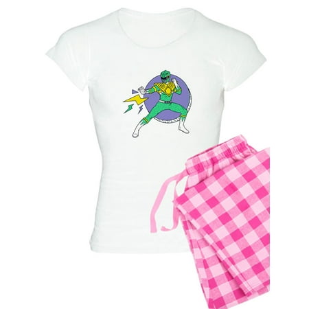 CafePress - Green Ranger Lightning Bolts - Women s Light Pajamas
