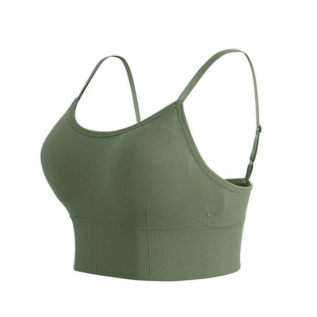 KDDYLITQ Women Everyday Bra Strappy Seamless Comfort Solid Color Breathable Bralette Green One Size
KDDYLITQ Women Everyday Bra Strappy Seamless Comfort Solid Color Breathable Bralette Green One Size