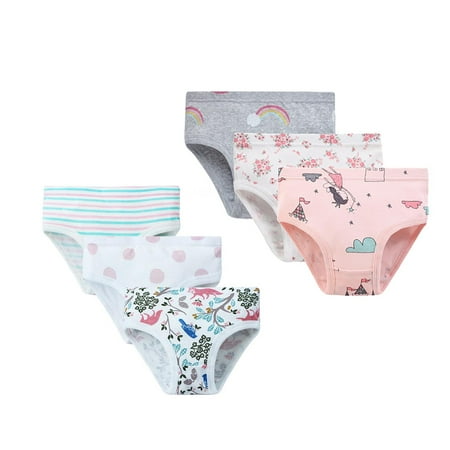 bangyoudaoo 6Pcs Baby Kids Underwear Breathable Cotton Panties Toddler Girls Undies Soft Assorted Briefs Style C 100
bangyoudaoo 6Pcs Baby Kids Underwear Breathable Cotton Panties Toddler Girls Undies Soft Assorted Briefs Style C 100