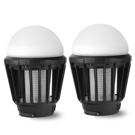 2PACK Bug Zapper Bulb - 2-in-1 Waterproof Rechargeable Bug Zapper Light Bulb with 4 Light Modes
2PACK Bug Zapper Bulb - 2-in-1 Waterproof Rechargeable Bug Zapper Light Bulb with 4 Light Modes