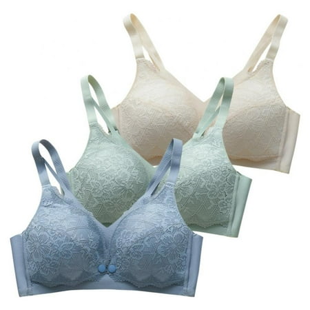 3 Pack Women s Lace Nursing Bra Wirefree Padded Breastfeeding Maternity Bralette Cute
3 Pack Women s Lace Nursing Bra Wirefree Padded Breastfeeding Maternity Bralette Cute
