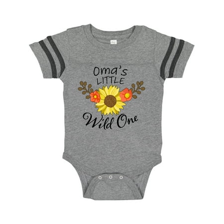 Inktastic Oma s Little Wild One with Beautiful Sunflower Gift Baby Boy or Baby Girl Bodysuit
Inktastic Oma s Little Wild One with Beautiful Sunflower Gift Baby Boy or Baby Girl Bodysuit