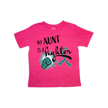 Inktastic Ovarian Cancer Awareness My Aunt s a Fighter Gift Toddler Boy or Toddler Girl T-Shirt
Inktastic Ovarian Cancer Awareness My Aunt s a Fighter Gift Toddler Boy or Toddler Girl T-Shirt