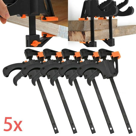 Toma 4 Inch Adjustable Woodwork Bar F-Clamp Speedy Woodworking Kit Wood Clamping Carpenter Tool
Toma 4 Inch Adjustable Woodwork Bar F-Clamp Speedy Woodworking Kit Wood Clamping Carpenter Tool