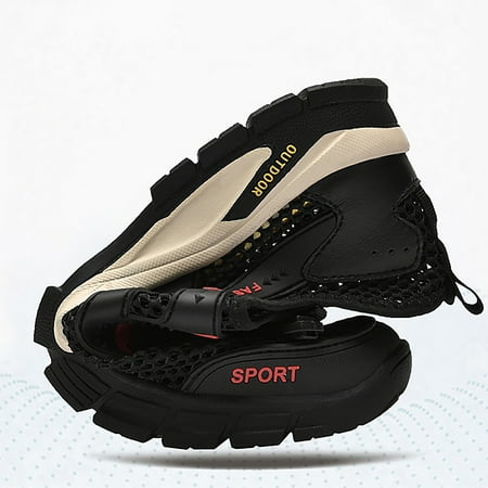 LYCAQL Men Shoes New Summer Mesh Shoes Men s Breathable Casual Shoes Sports Versatile Daily Hollow Sandals Mens Sneaker Boots Size 14 (Black 10.5)
LYCAQL Men Shoes New Summer Mesh Shoes Men s Breathable Casual Shoes Sports Versatile Daily Hollow Sandals Mens Sneaker Boots Size 14 (Black 10.5)