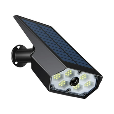Outoloxit Simulation Surveillance Fake Camera Light Motion Sensor Solar Powered Lights 3 Modes with 46 LED Lamp Beads Black
Outoloxit Simulation Surveillance Fake Camera Light Motion Sensor Solar Powered Lights 3 Modes with 46 LED Lamp Beads Black