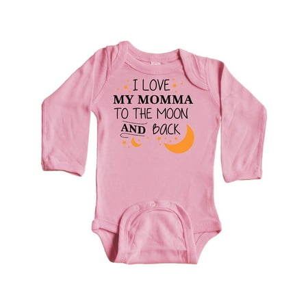 Inktastic I Love My Momma To The Moon and Back Gift Baby Boy or Baby Girl Long Sleeve Bodysuit
Inktastic I Love My Momma To The Moon and Back Gift Baby Boy or Baby Girl Long Sleeve Bodysuit