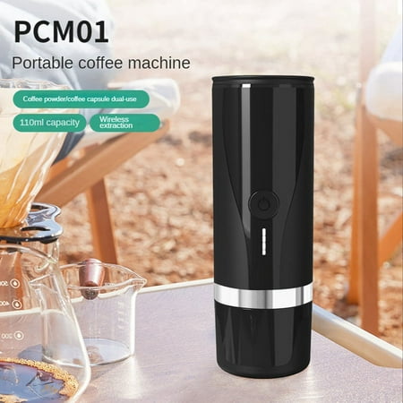 Symkmb Portable Coffee Maker Rechargeable Espresso Machine Mini Car Coffee Make Ground Coffee & Espresso Travel Camping
Symkmb Portable Coffee Maker Rechargeable Espresso Machine Mini Car Coffee Make Ground Coffee & Espresso Travel Camping