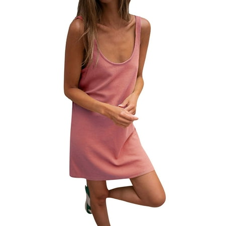 HIMIWAY Summer Dresses for Women 2023 Women s Casual Solid Color Comfy Nightgown Dress Summer Sleeveless U Neck T Shirt Dresses Orange XXL
HIMIWAY Summer Dresses for Women 2023 Women s Casual Solid Color Comfy Nightgown Dress Summer Sleeveless U Neck T Shirt Dresses Orange XXL