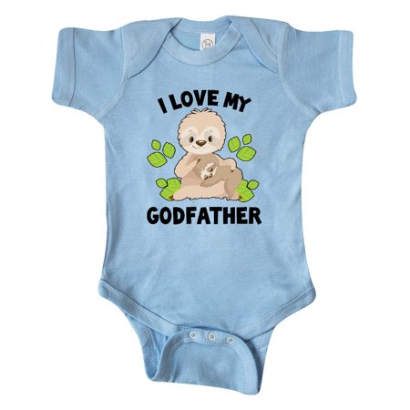 Inktastic Cute Sloth I Love My Godfather with Green Leaves Gift Baby Boy or Baby Girl Bodysuit
Inktastic Cute Sloth I Love My Godfather with Green Leaves Gift Baby Boy or Baby Girl Bodysuit
