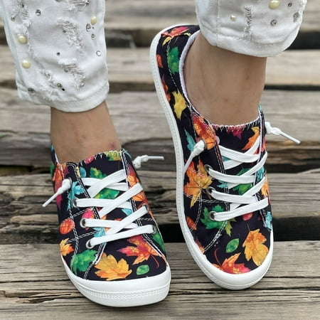Yedhsi Halloween Women s Flat Bottomed Low-cut Canvas Shoes One-foot Lazy Version Student Casual Flat Shoes Flats Shoes
Yedhsi Halloween Women s Flat Bottomed Low-cut Canvas Shoes One-foot Lazy Version Student Casual Flat Shoes Flats Shoes