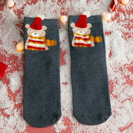 VERMON Xmas Stockings 1 Pair Keep Warm High Elasticity Popular Three-dimensional Cartoon Animal Merry Christmas Socks
VERMON Xmas Stockings 1 Pair Keep Warm High Elasticity Popular Three-dimensional Cartoon Animal Merry Christmas Socks