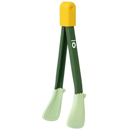 Silicone Food Tong Heat-Resistant Non-Slip Bread Serving Tong Cooking Clip BBQ Salad Tongs Kitchen Supplies Green
Silicone Food Tong Heat-Resistant Non-Slip Bread Serving Tong Cooking Clip BBQ Salad Tongs Kitchen Supplies Green
