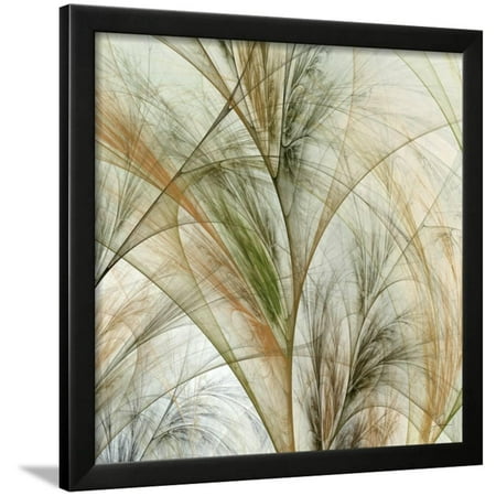 Fractal Grass IV Framed Print Wall Art By James Burghardt