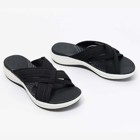 Sandals Women Criss Cross Strap Slipper Dressy Summer Open Toe Sandals Comfortable Arch Support Sandal for Beach
Sandals Women Criss Cross Strap Slipper Dressy Summer Open Toe Sandals Comfortable Arch Support Sandal for Beach
