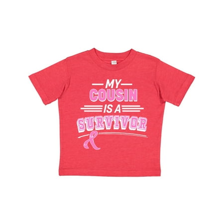 Inktastic My Cousin is a Survivor Breast Cancer Awareness Gift Toddler Boy or Toddler Girl T-Shirt
Inktastic My Cousin is a Survivor Breast Cancer Awareness Gift Toddler Boy or Toddler Girl T-Shirt