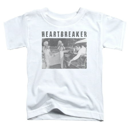 Elvis Presley - Heartbreaker - Toddler Short Sleeve Shirt - 4T