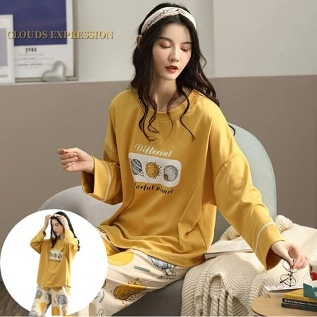 QWZNDZGR Spring Autumn Quality Pure Cotton Elegant Womens Pajama Sets Pyjamas Casual Sleepwear Long Pijama Mujer Nightsuit Lounge Fashion
QWZNDZGR Spring Autumn Quality Pure Cotton Elegant Womens Pajama Sets Pyjamas Casual Sleepwear Long Pijama Mujer Nightsuit Lounge Fashion