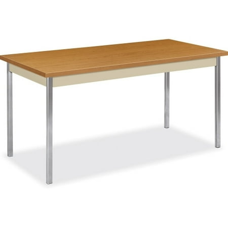 HON Utility Table 60 W x 30 D Melamine Rectangle Top - 60 Table Top Length x 30 Table Top Width x 1.13 Table Top Thickness - 29 Height - Assembly Required - Laminated Putty
HON Utility Table 60 W x 30 D Melamine Rectangle Top - 60 Table Top Length x 30 Table Top Width x 1.13 Table Top Thickness - 29 Height - Assembly Required - Laminated Putty