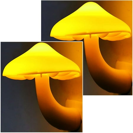 2Pack Mushroom Themed Plug-in Night Light - Magical Mini Wall Lamp for Bedroom Bathroom Kitchen Hallway Stairway Entryway - Energy-Efficient with Smart Sensor
2Pack Mushroom Themed Plug-in Night Light - Magical Mini Wall Lamp for Bedroom Bathroom Kitchen Hallway Stairway Entryway - Energy-Efficient with Smart Sensor